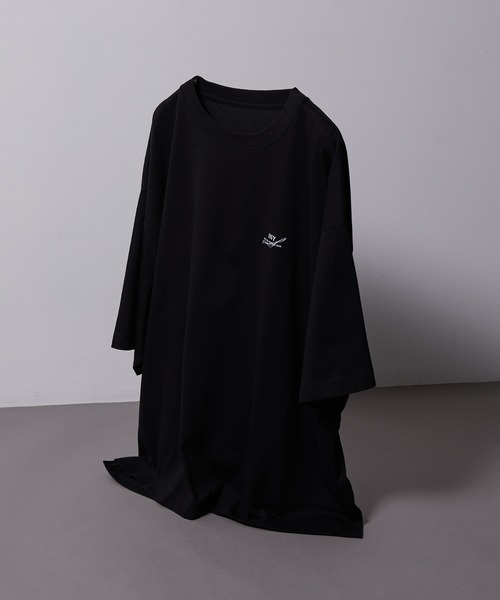 iisy（イージー）の「【 iisy 】ウェーブフラワーバックプリントTEE（Tシャツ/カットソー・メンズ・ホワイト/ダークグリーン/ブラック・S/M/L/XL）」の20枚目の写真