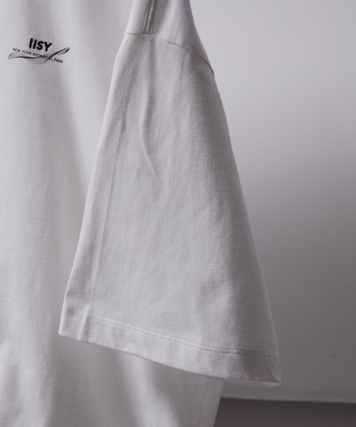 iisy（イージー）の「【 iisy 】ウェーブフラワーバックプリントTEE（Tシャツ/カットソー・メンズ・ホワイト/ダークグリーン/ブラック・S/M/L/XL）」の21枚目の写真