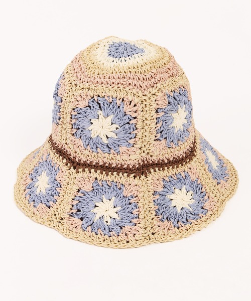 WC（ダブル シー）の「サマークロシェハット（ハット・レディース・グリーン/ブルー/ブラウン/ベージュ・FREE）」の19枚目の写真