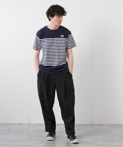 THE NORTH FACE（ザノースフェイス）の「【THE NORTH FACE / ザ ノースフェイス】Panel Border 半袖Tシャツ（Tシャツ/カットソー・メンズ・ホワイト/ブラック/ネイビー・MEDIUM/LARGE/X-LARGE）」の4枚目の写真