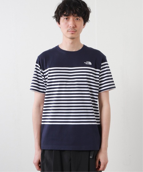 THE NORTH FACE（ザノースフェイス）の「【THE NORTH FACE / ザ ノースフェイス】Panel Border 半袖Tシャツ（Tシャツ/カットソー・メンズ・ホワイト/ブラック/ネイビー・MEDIUM/LARGE/X-LARGE）」の5枚目の写真