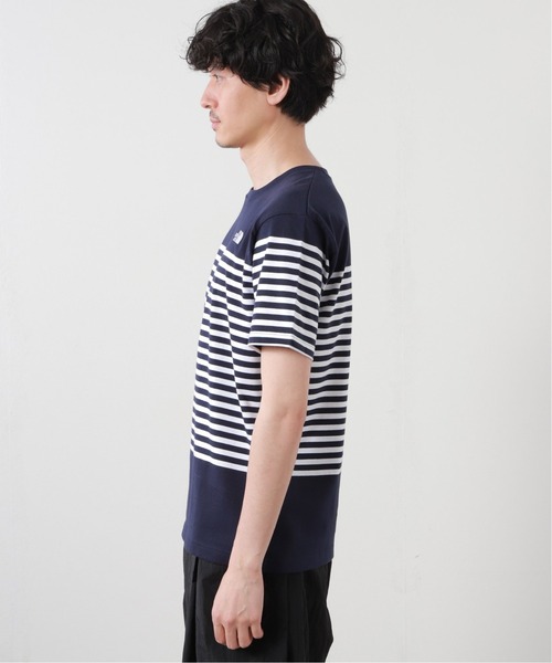 THE NORTH FACE（ザノースフェイス）の「【THE NORTH FACE / ザ ノースフェイス】Panel Border 半袖Tシャツ（Tシャツ/カットソー・メンズ・ホワイト/ブラック/ネイビー・MEDIUM/LARGE/X-LARGE）」の6枚目の写真