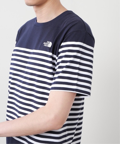 THE NORTH FACE（ザノースフェイス）の「【THE NORTH FACE / ザ ノースフェイス】Panel Border 半袖Tシャツ（Tシャツ/カットソー・メンズ・ホワイト/ブラック/ネイビー・MEDIUM/LARGE/X-LARGE）」の11枚目の写真