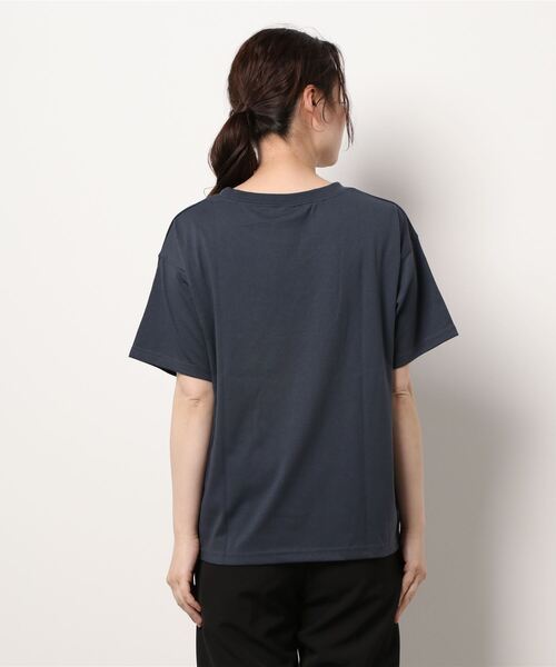 Disney（ディズニー）の「ミッキープリントＴシャツ（Tシャツ/カットソー・レディース・ホワイト/オレンジ/ダークグレー・M/L）」の4枚目の写真