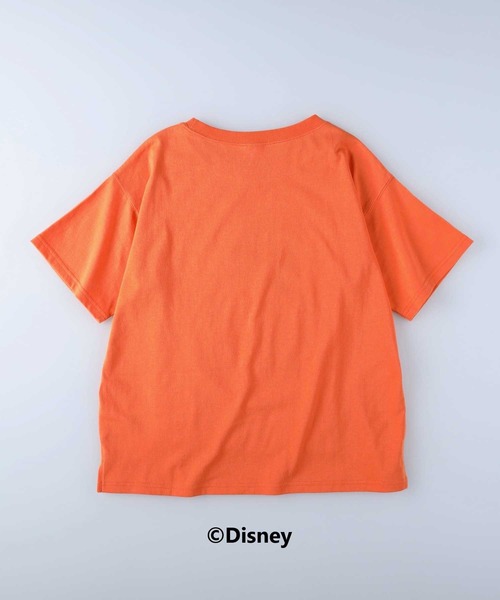 Disney（ディズニー）の「ミッキープリントＴシャツ（Tシャツ/カットソー・レディース・ホワイト/オレンジ/ダークグレー・M/L）」の12枚目の写真