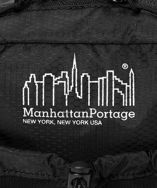 Manhattan Portage（マンハッタンポーテージ）の「Greenway Mini-Shoulder Bag Ripstop Nylon（ショルダーバッグ・メンズ・ブラック・X-SMALL）」の11枚目の写真