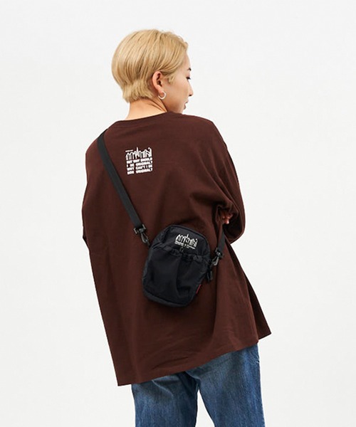 Manhattan Portage（マンハッタンポーテージ）の「Greenway Mini-Shoulder Bag Ripstop Nylon（ショルダーバッグ・メンズ・ブラック・X-SMALL）」の14枚目の写真