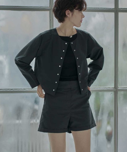 JUGLANS(ユグランス)の「☆ 【EDT】ショートパンツ(その他パンツ・レディース・ブラック/杢グレー・S/M)」の1枚目の写真