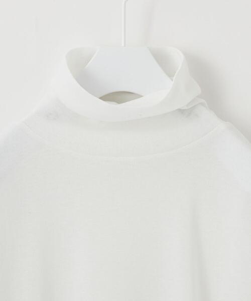 CITEN（シテン）の「＜CITEN＞ライトシア― タートルネック トップス（Tシャツ/カットソー・レディース・ホワイト/ライトブルー/ブラック/ナチュラル・FREE）」の16枚目の写真