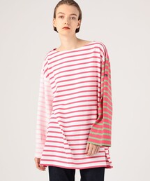 TOMORROWLAND | 【別注】Le minor×TOMORROWLAND クレイジーパターン ビッグバスクシャツ(Tシャツ/カットソー)
