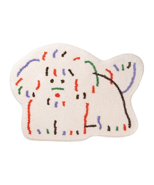 Brunch Brother（ブランチブラザー）の「バスマット・ラグ/ブランチブラザー/ROMANE（ロマネ）（ラグ/マット・レディース・ブラウン/アイボリー・FREE）」の3枚目の写真