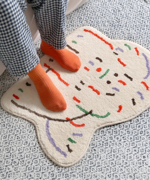 Brunch Brother（ブランチブラザー）の「バスマット・ラグ/ブランチブラザー/ROMANE（ロマネ）（ラグ/マット・レディース・ブラウン/アイボリー・FREE）」の11枚目の写真