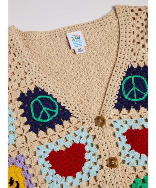 Guess（ゲス）の「GUESS Originals x J Balvin Crochet Cardigan（カーディガン/ボレロ）」 WEAR