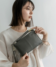 DEVICE（デバイス）の「本革 スリムミニ トート ショルダーバッグ サコッシュ ミニバッグ（ショルダーバッグ）」