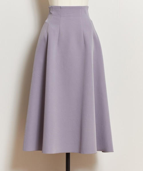 NOELA（ノエラ）の「ボンディングフレアスカート（スカート・レディース・ラベンダー/サックスブルー/ベージュ・M/S）」の11枚目の写真