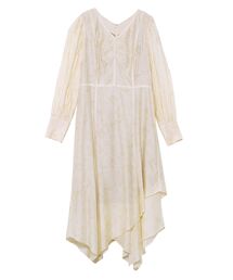 LAGUNAMOON | ニュアンスパターンアシンメトリーヘムワンピース(ワンピース)