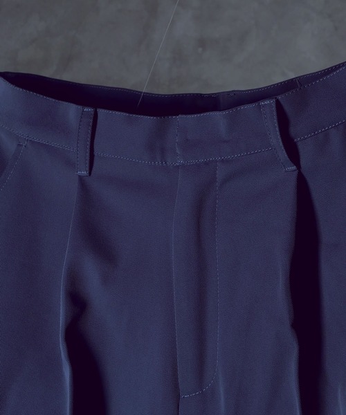 G.O.C（ジーオーシー）の「タック ワイド カーゴ トラウザー（カーゴパンツ・メンズ・オフホワイト/ブルー/ブラック・MEDIUM/LARGE）」の19枚目の写真