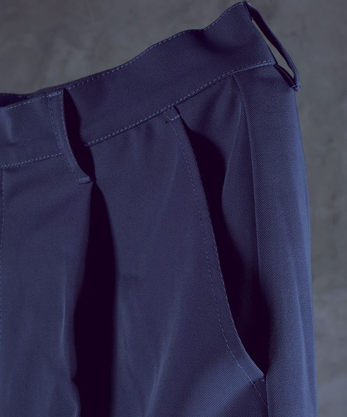 G.O.C（ジーオーシー）の「タック ワイド カーゴ トラウザー（カーゴパンツ・メンズ・オフホワイト/ブルー/ブラック・MEDIUM/LARGE）」の20枚目の写真