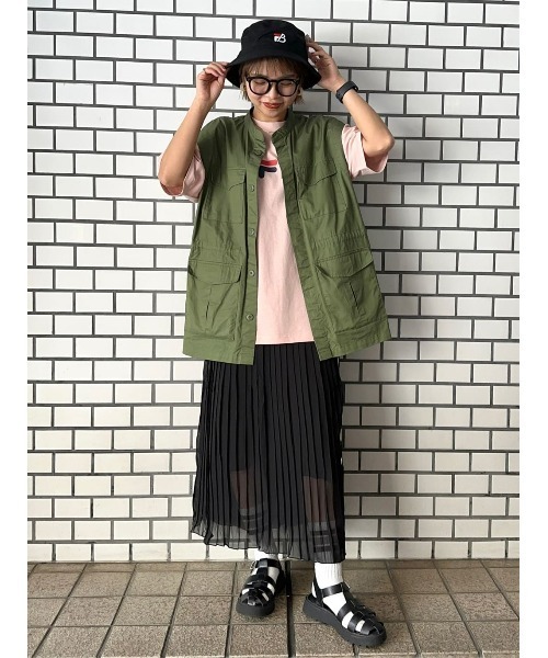 CONVERSE（コンバース）の「【CONVERSE】プリーツスカート（スカート・レディース・ブラック・M）」の14枚目の写真
