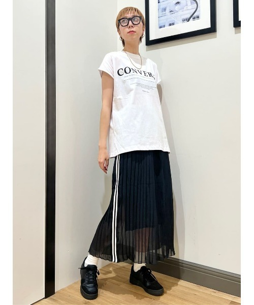 CONVERSE（コンバース）の「【CONVERSE】プリーツスカート（スカート・レディース・ブラック・M）」の12枚目の写真
