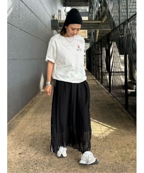 CONVERSE（コンバース）の「【CONVERSE】プリーツスカート（スカート・レディース・ブラック・M）」の10枚目の写真