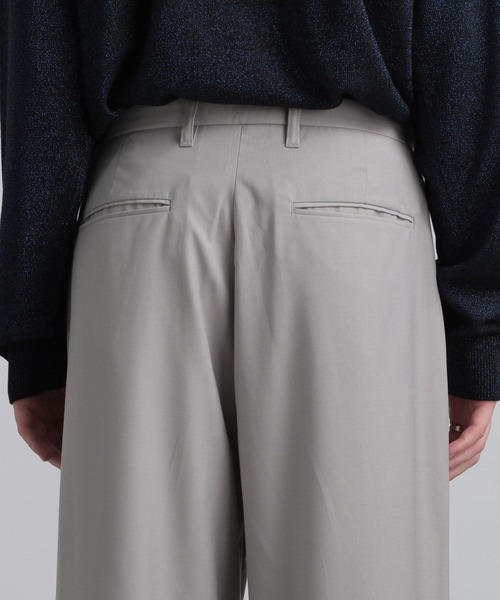 HARE（ハレ）の「TRタックワイドパンツ(HARE)（スラックス・メンズ・ブラック/グレー/グリーン・SMALL/MEDIUM）」の12枚目の写真