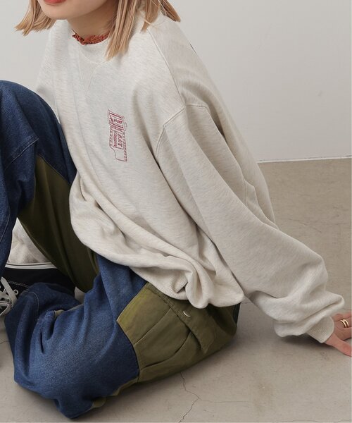 DOUBLE NAME（ダブルネーム）の「カーゴドッキングデニムストレートパンツ（その他パンツ・レディース・インディゴブルー/ブラック・FREE）」の9枚目の写真