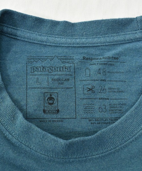 patagonia メッセージプリント ビンテージ Tシャツ XL USED 98年頃のUSA製 パタゴニア サーフ ロゴTシャツ 白 M tsh498
