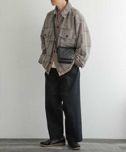 SENSE OF PLACE by URBAN RESEARCH(センスオブプレイスバイアーバンリサーチ)の「NewZealandWoolCPOブルゾン(ブルゾン・メンズ・グリーン/ブラック/ベージュ/ライトベージュ・MEDIUM/LARGE)」の14枚目の写真