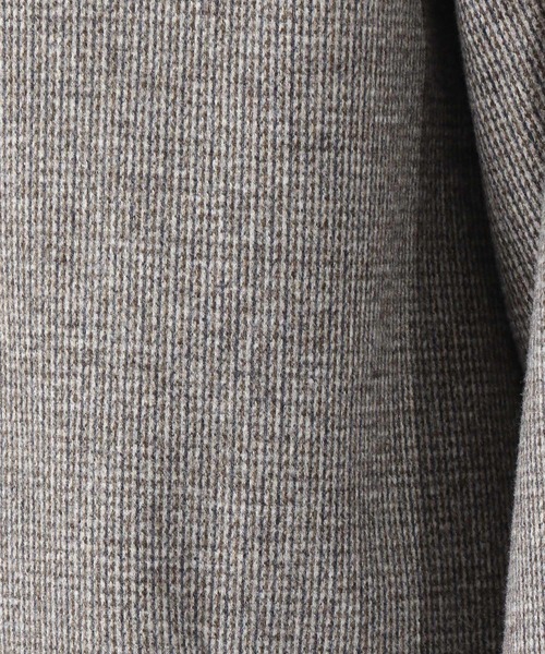 niko and...（ニコアンド）の「ウーリーマキシノーカラーコート（ノーカラーコート・レディース・ライトグレー/ダークブラウン/ネイビー/モカ/ダークブルー・MEDIUM/TALL）」の8枚目の写真