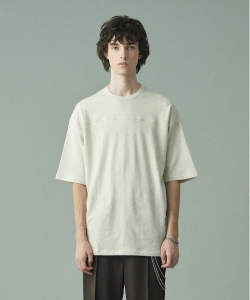 【セール】RANDOM PILE OVER S/S（Tシャツ/カットソー）｜JUHA（ユハ）