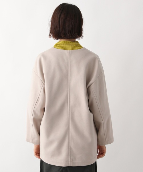 LEPSIM(レプシィム)の「TRミドルジャケット 277792(その他アウター・レディース・ブラウン/グレイッシュベージュ・FREE)」の5枚目の写真