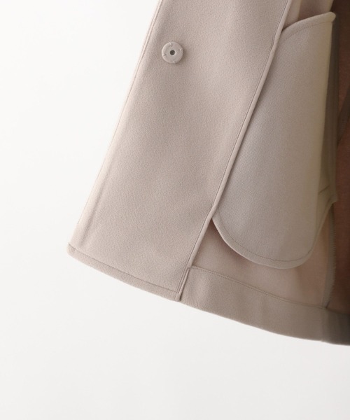 LEPSIM(レプシィム)の「TRミドルジャケット 277792(その他アウター・レディース・ブラウン/グレイッシュベージュ・FREE)」の10枚目の写真