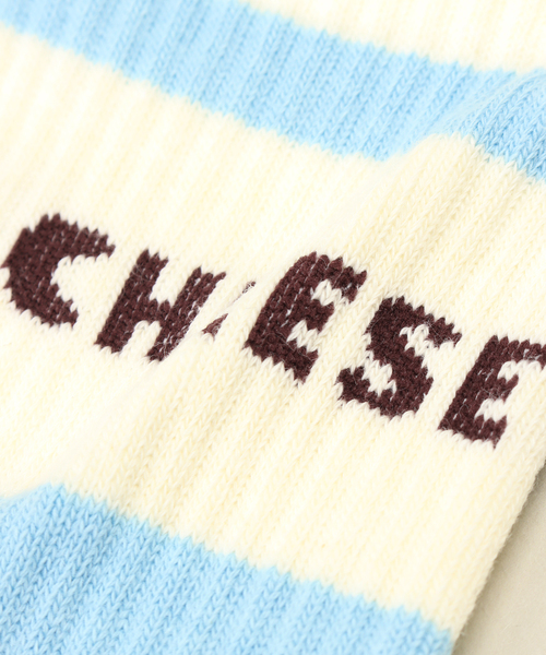 SON OF THE CHEESE(サノバチーズ)の「【SON OF THE CHEESE / サノバチーズ】POOL ソックス(ソックス/靴下・メンズ・ホワイト/サックスブルー・FREE)」の7枚目の写真