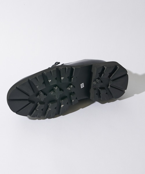 Lui's（ルイス）の「レザーダービーシューズ（ドレスシューズ・メンズ・ブラック・41/42/43）」の5枚目の写真