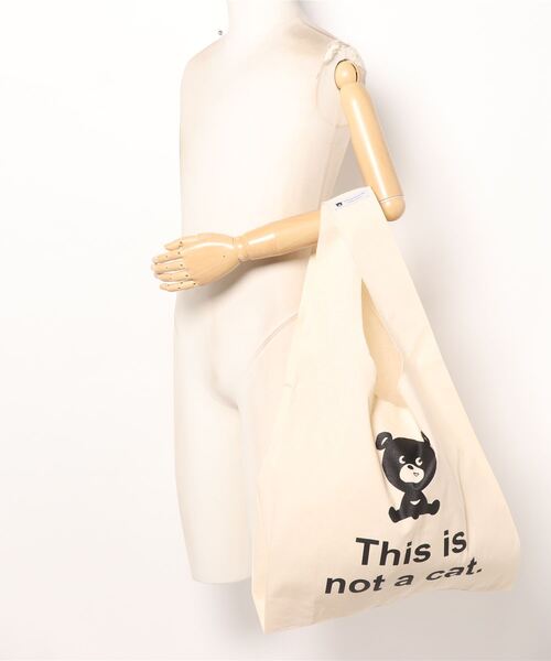 This is not a cat.（ディスイズノットアキャット）の「This is not a cat.  / ディスイズ ノット ア キャット  コットン マルシェ バッグ cottonbag MDI（トートバッグ・レディース・その他1・FREE）」の11枚目の写真