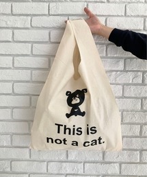 This is not a cat.  / ディスイズ ノット ア キャット  コットン マルシェ バッグ cottonbag MDI