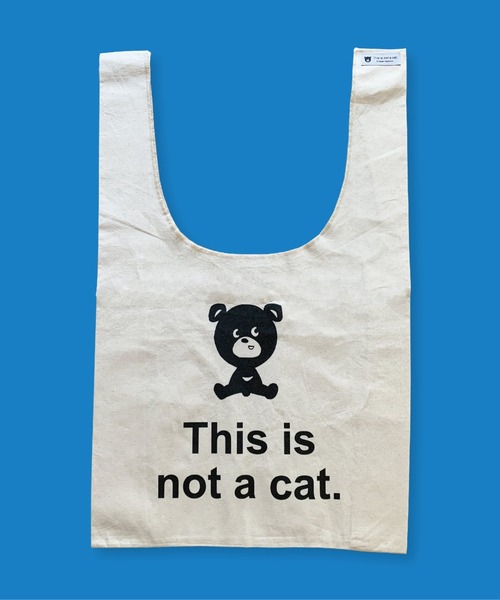 This is not a cat.（ディスイズノットアキャット）の「This is not a cat.  / ディスイズ ノット ア キャット  コットン マルシェ バッグ cottonbag MDI（トートバッグ・レディース・その他1・FREE）」の5枚目の写真