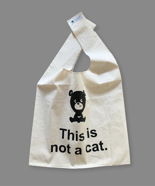This is not a cat.（ディスイズノットアキャット）の「This is not a cat.  / ディスイズ ノット ア キャット  コットン マルシェ バッグ cottonbag MDI（トートバッグ・レディース・その他1・FREE）」の7枚目の写真