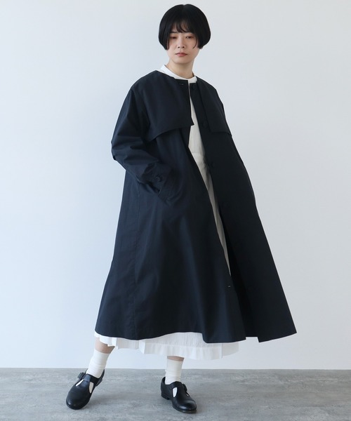 bulle de savon（ビュルデサボン）の「evodown stand コート