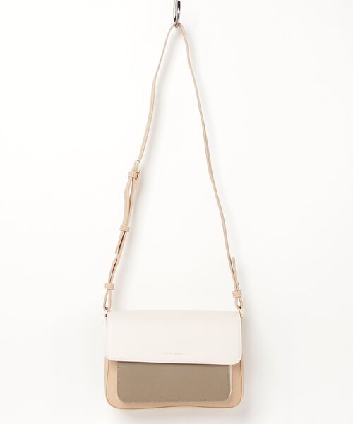 NATURAL BEAUTY（ナチュラルビューティー）の「【NATURAL BEAUTY BAG & WALLET】アミ ショルダーバッグ（ショルダーバッグ・レディース・ピンク/グレー系その他/ベージュ/グリーン・FREE）」の3枚目の写真