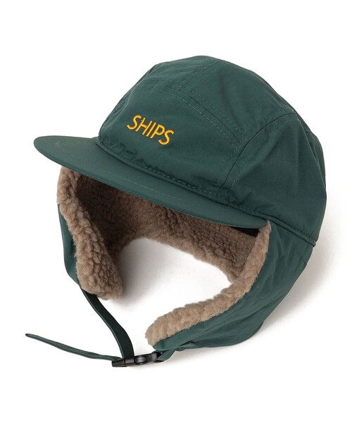 SHIPS(シップス)の「SHIPS KIDS:フライト キャップ(キャップ・キッズ・グリーン/ネイビー・MEDIUM/LARGE)」の7枚目の写真