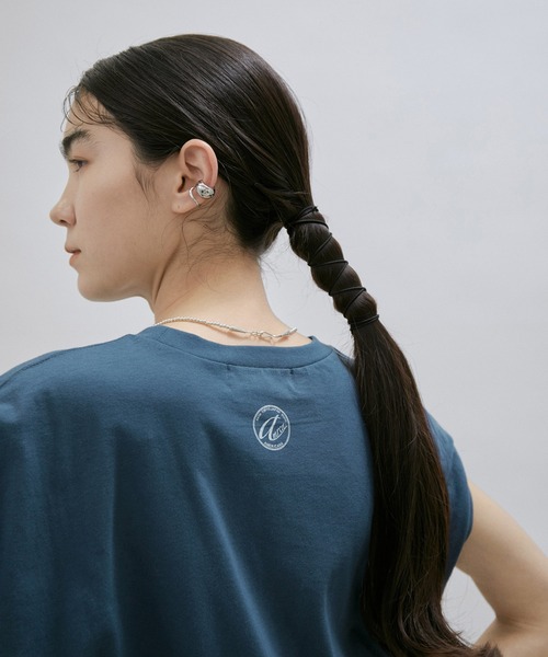 AMERICANA（アメリカーナ）の「[追加]【Americana for SALON】LIFE IS BEAUTIFUL ノースリーブT（Tシャツ/カットソー・レディース・ネイビー/オフホワイト・FREE）」の14枚目の写真