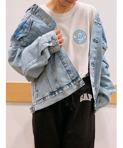 GAP(ギャップ)の「GAPアーチロゴ フレンチテリージョガーパンツ(ユニセックス)(スウェットパンツ・メンズ・ブラック/グレー/オフホワイト/ネイビー/ベージュ・XS/S/M/L/XL/XXS)」の6枚目の写真