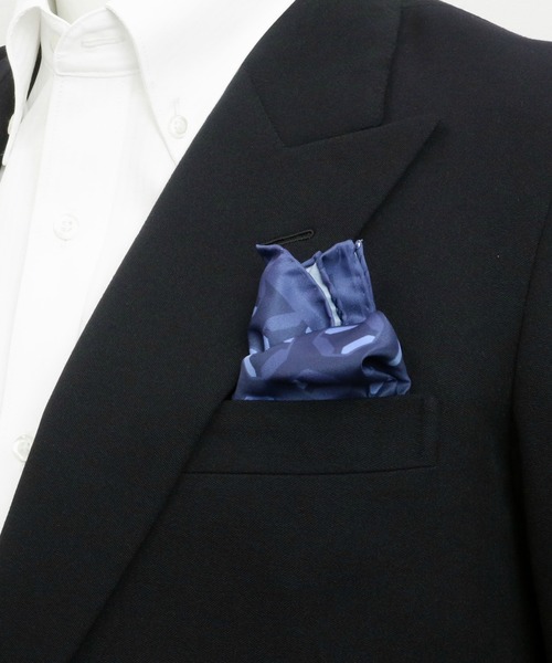 TOKYO SHIRTS（トウキョウシャツ）の「プリント柄ポケットチーフ（ポケットチーフ・メンズ・その他7/その他2/その他10/その他9/その他11/その他4/その他8/その他5/その他12/その他6/その他3/その他1・FREE）」の4枚目の写真