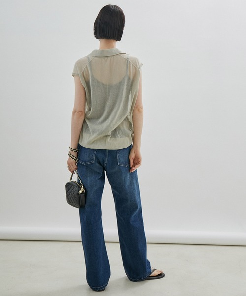 AULENTTI（オウレンティ）の「【WEB限定】【AULENTTI（オーレンティ）】2WAYポーチBAG（ショルダーバッグ・レディース・ブラック/オフホワイト・FREE）」の5枚目の写真