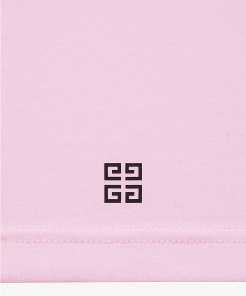 GIVENCHY（ジバンシイ）の「『オズワルド』スリムフィットTシャツ（Tシャツ/カットソー・メンズ・ピンク・SMALL/MEDIUM/LARGE/X-SMALL）」の4枚目の写真