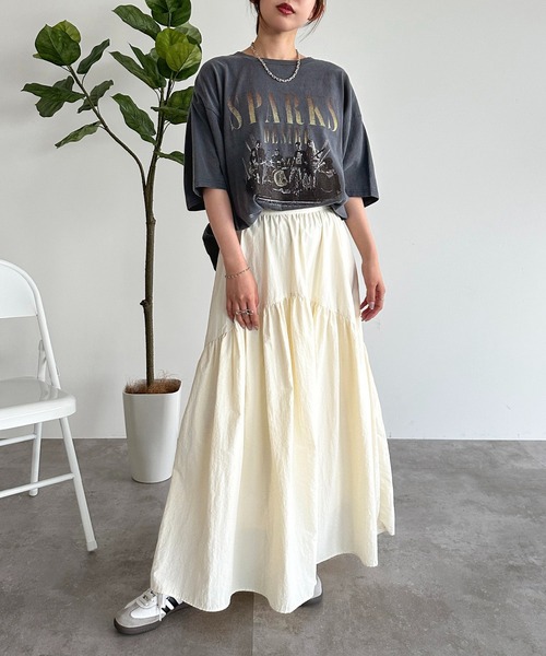 apres jour mignon（アプレジュールミニョン）の「ボリュームデザインスカート【ZOZOTOWN限定アイテム】（スカート・レディース・アイボリー/ベージュ/ブラック/その他/ブルー/チャコールグレー/ブルー系その他/ブラック系その他・MEDIUM/SMALL/X-LARGE）」の18枚目の写真