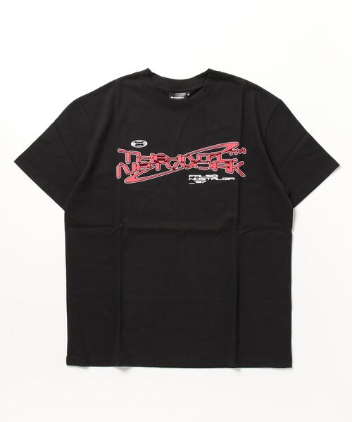 ROYAL FLASH(ロイヤルフラッシュ)の「The Internatiiional/インターナショナル/Oval Logo Tee(Tシャツ/カットソー・メンズ・ブラック・L/M)」の1枚目の写真