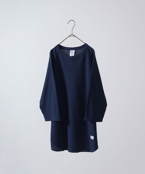 JEMORGAN（ジェーイーモーガン）の「JEMORGAN ラグラン７分袖クルーＴ（Tシャツ/カットソー・メンズ・杢グレー/ホワイト/ブラック/ネイビー/カーキ/サックスブルー/ナチュラル/ホワイト系その他/ブラウン系/ホワイト系/グレー系/ネイビー系/マスタード/モカ/グリーン・M/XL/L/S）」の12枚目の写真